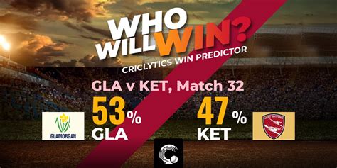 Criclytics: Today Match Prediction, Who Will Win .
